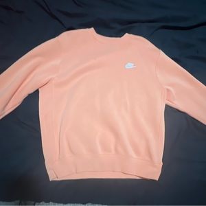 Peach Nike Crewneck Sweatshirt